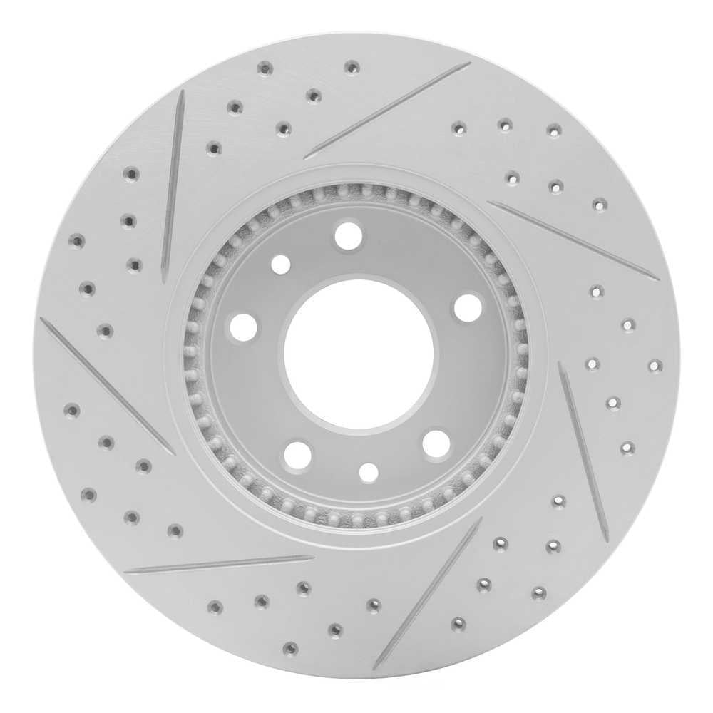 Dynamic Friction Company 830-54059R DFC Geoperformance Rotor - Drilled and Slotted