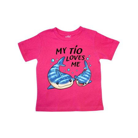 

Inktastic My Tío Loves Me- Whale Shark Gift Toddler Boy or Toddler Girl T-Shirt