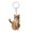B, variant on Cat Keychain Double Sided 2D Flat Acrylic Pet Hanging Decoration Lifelike Cat Keyring Accessories for Car Mirror Window Backpacks
