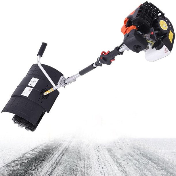 MaGiLL Barredora de Nieve de 2 Tiempos de 42,7 CC, barredora de Gas de 3,5 HP, barredora de Gasolina con Motor refrigerado por Aire para Limpieza de Nieve de césped de jardín de Calle