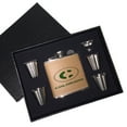 thumbnail image 2 of KuzmarK 6 oz. Leather Flask Set in Black Presentation Box -  Colorado Colorado, 2 of 2