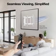 thumbnail image 5 of VIVO White Steel Low Profile Electric Adjustable Swing 32" to 75" TV Wall Mount, 5 of 9