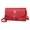 Red, variant on Stylago Crossbody Bags for Women Leather Zipper Wallet Phone Purse Shoulder Handbags Versatile Small RFID Clutch Card Holder Brown
