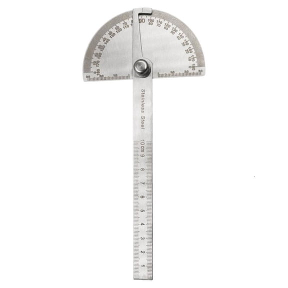 0-180° Round Head Protractor Angle Finder Ruler Angle Protractor Easy to Use