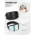 thumbnail image 5 of KAPVOE Magnetic Ski Goggles Snowboard Goggles for Men Women Snow Glasses OTG Anti Fog 1OO% UV Protection, 5 of 6