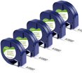 thumbnail image 1 of Aonomi Compatible Label Tape Replacement for DYMO Letratag Refills 91330 10697 Self-Adhesive Paper LT Tape for DYMO LetraTag Plus LT-100T LT-100H QX50 Label Maker, 1/2 Inch x 13 Feet (5 Pack), 1 of 10