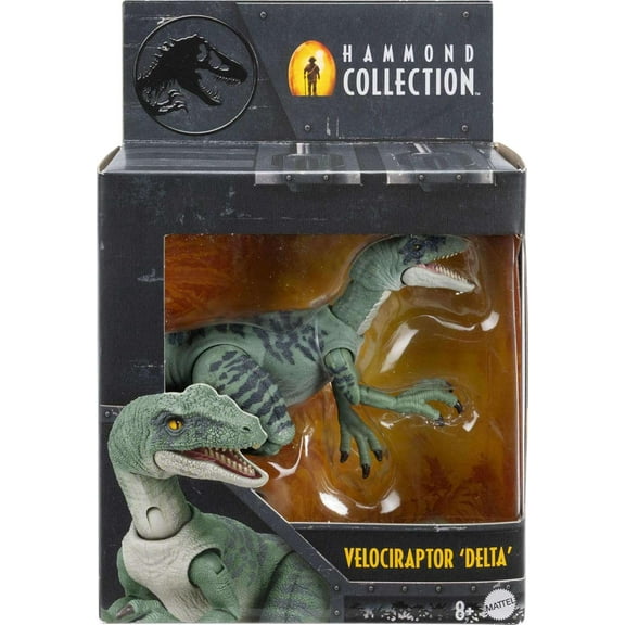 Jurassic World Hammond Collection - Velociraptor Delta Action Figure