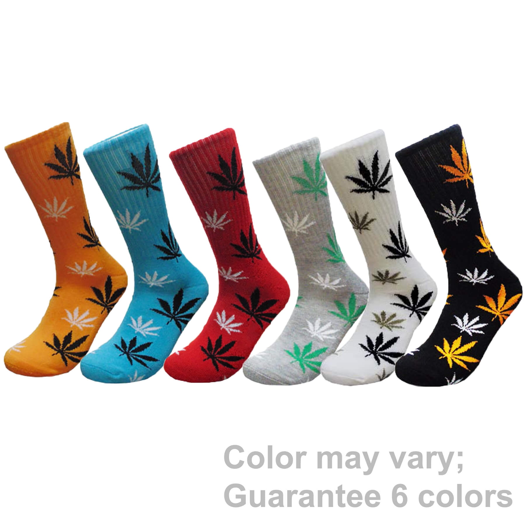 Cannabis Weed kawaii cartoon mens short socks cozy and snug socks Classic no deformation compression socks men