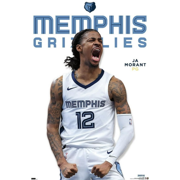 NBA Memphis Grizzlies - Ja Morant Feature Series 24 Wall Poster, 22.375" x 34"