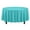 Aqua, variant on Exquisite 12 Premium Modern Black Plastic 84" Round Party Tablecloths Waterproof