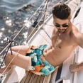thumbnail image 2 of luoweisi Men's Beach Shorts Quick Dry Swim Trunks with Mesh Lining Alpaca XL, 2 of 5