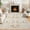 Beige, variant on HIWEAVER Beige 8' x 10' Foxes Floral Area Rug for Living Room Washable Bedroom Non Slip Indoor Modern Stain Resistant Throw Carpet for Dining Room Decor