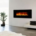 thumbnail image 2 of SYNGAR 36 inch Wall Mounted Electric Fireplace, 6 Flame Colors, Dual Modes, Remote Control with Timer, Adjustable Heat and Flame Color, 1400W, Fireplace for Living Room, Kitchen, D4912, 2 of 11