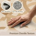 thumbnail image 6 of ODIKA 3'x5' Beige Natural Geometric Design Washable Accent Rug Modern Abstract Pattern with Curved Motifs for Bedside, Nursery Room, Pet Friendly & Non-Shedding, 6 of 7