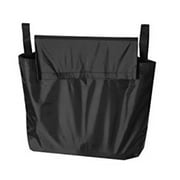 Oxford Washable Hanging Rollator Bag Wheelchair Black Universal