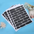 thumbnail image 2 of 4Pcs Innovative Brick Pattern PVC Wall Sticker Home Decoration for Bedroom Living Room UseBlack, 2 of 10