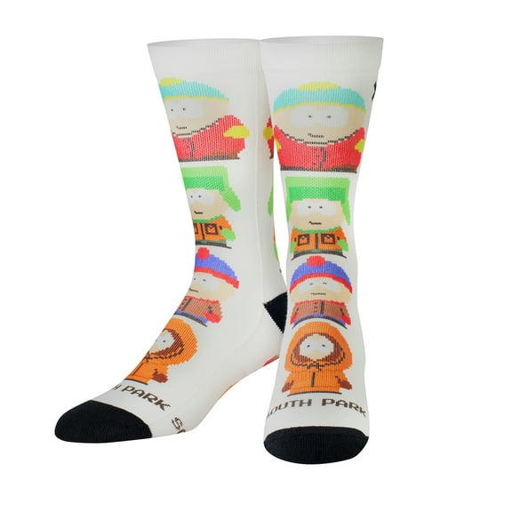 Odd Sox, Unisex Cartman Kyle Stan Kenny, Crew Socks, One Size (9-13),