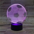 thumbnail image 4 of QualitChoice 3D Visual Soccer Night Lamp USB LED Touch Sensor Football Shaped Night Light Gift, 4 of 6