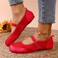 thumbnail image 5 of Womens Shoes Flats Sneakers Casual Slip On Fashion Solid Color Summer Flats Shoes Soft Breathable Comfortable Lightweight for Walking, 5 of 6