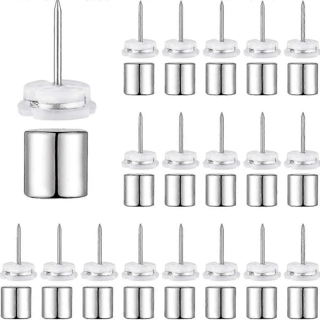 New 20 Magnetic Pushpin Magnetacks Magnet Thumbtack Poster And Photo Hangers For Walls Bulletin Boards (20)