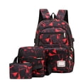 thumbnail image 2 of Unisex 900D Print 3 Piece Backpack Set Water-Resistant College Style Bookbag Back to School Backpack for Men Women, 2 of 5