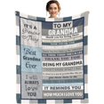 thumbnail image 1 of LHSHID Grandma Gifts Gifts for Grandma Great Birthday Gifts for Grandma Grandma Gift from Grandchildren Grandma Gifts for Mothers Day Thanksgiving Christmas Throw Blanket 50"x60", 1 of 8