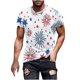 thumbnail image 2 of Tops para hombre, blusas y camisas de manga corta con cuello redondo para hombre, jersey informal de moda con estampado para hombre, camiseta de manga corta con cuello redondo, blusa de poliéster para, 2 of 5