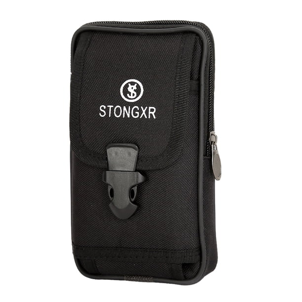 Cartera Monedero Bolso Hombro Tipo Bandolera Vertical Kuymtek de Tela Oxford Cierre Portátil