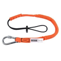 Proto-JLAN15LBSSRP Elastic Lanyard With Screw Gate Carabiner - 15 lb.