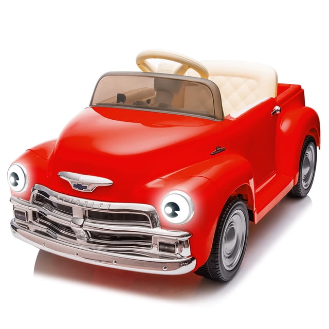 Vehículo eléctrico para montar en coche, Chevrolet, 12 V, con mando a distancia para padres