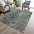 thumbnail image 6 of Dalyn Rugs Machine Washable Indoor/Outdoor Chantille Brown 5' x 7'6" Rug, 6 of 9