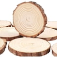 thumbnail image 2 of Posavasos Wood Slices, 30 unidades, madera de pino natural sin acabado, 2 of 5