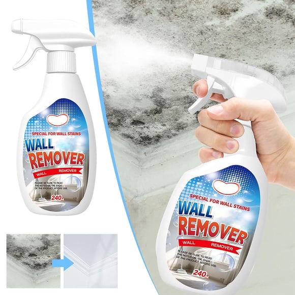 240ml Home Wall Remover - Antis-And Mildews Cleaner For White Walls