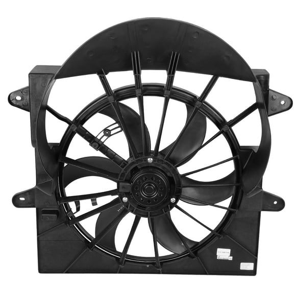 DNA Motoring Radiator Cooling Fan Assembly for 2005-2008 Jeep Grand Cherokee Commander, 3.7L 4.7L 6.1L