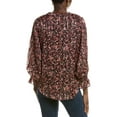 thumbnail image 2 of Vince Camuto womens  Balloon Sleeve Blouse, XL, Black, 2 of 3