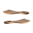 thumbnail image 4 of Bloomingville Brown Acacia Wood Salad Servers (Set of 2 Pieces), 4 of 4
