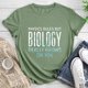 thumbnail image 1 of Biology Really Grows On You Camiseta Cuello Redondo Verde Oliva L FLhrweasw Para estrenar, 1 of 1