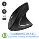 thumbnail image 1 of Ratón vertical con carga de modo dual Ratón vertical inalámbrico Bluetooth 5.0 con carga de 2,4 g, 1 of 5
