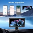 thumbnail image 4 of Radio para Automóvil con Pantalla Táctil de 7 Pulgadas Compatible con CarPlay y Reproductor de Video Inalámbrico Android Auto para un Entretenimiento Mejorado en el Automóvil, 4 of 5
