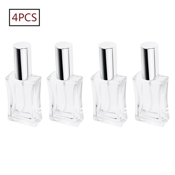 50ml Empty Perfume Bottle, 4 Pieces Empty Vials and Sprayers