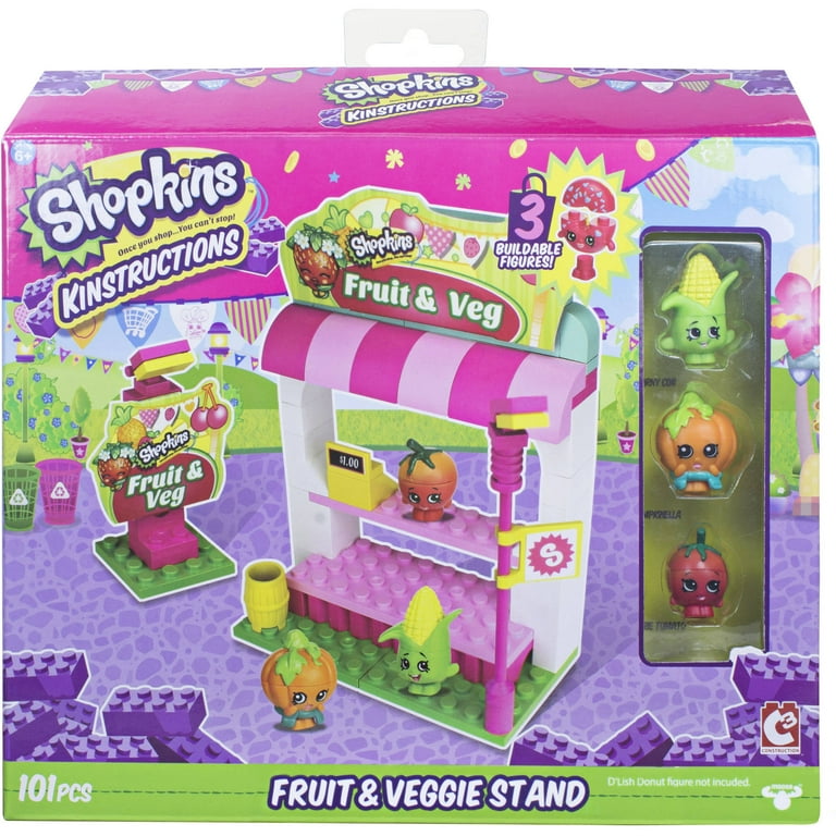 Shopkins Kinstruction Fruit and Veggie Stand