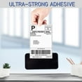 thumbnail image 4 of CHUANK Direct Thermal Labels 4x6 Shipping Labels with Perforation  Pack of 500 4x6 Fanfold Labels for Thermal Printers, 4 of 6