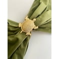 thumbnail image 1 of Set of 8, gold turtle napkin rings, festival decor, thanksgiving and Christmas Gift, 1 of 4