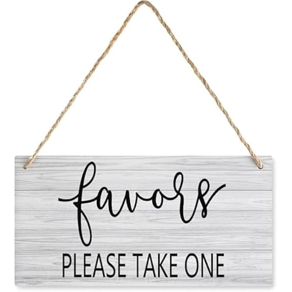 Hanging Wood Sign Home Decorative Favors Please Take One Wood Sign Hanging Vintage Home Decor Wooden Farmhouse Wall Decor Living Room Decor 6x12 Inch