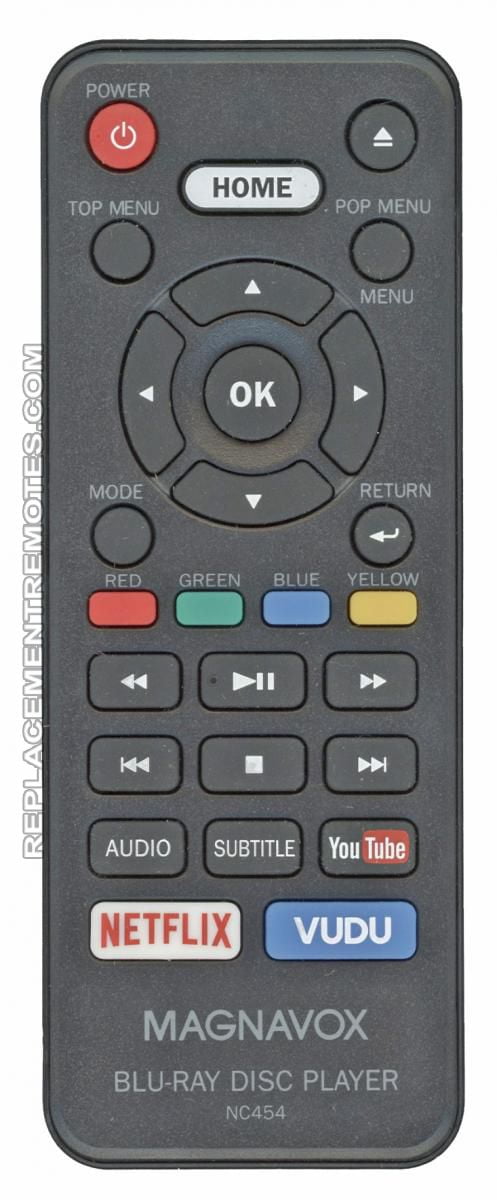 magnavox remote codes dvd player