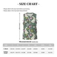 thumbnail image 4 of Sikiie Retro Bunny Floral Basketball Jersey Reversible Men's Mesh Athletic Sports Shirts Training Practice S-4XLXX-Large, 4 of 6