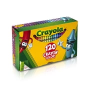 Crayola Giant Box of Crayons, Bulk 120 Ct, Back to School Supplies, Art Teacher Essentials, Arts and Crafts, Coloring Gift, Ages 4+