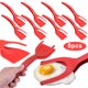 thumbnail image 1 of Espátula Antiadherente 2 en 1 para Tortitas Pan Con para Fritos (rojo), 1 of 8