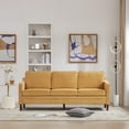 thumbnail image 5 of Modern 80.31'' Upholstered Sofa with Wooden Legs, 5 of 9
