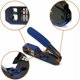 thumbnail image 3 of Alicates para engarzar, herramienta para engarzar para cables de red Ethernet de enchufes modulares RJ45, 3 of 5